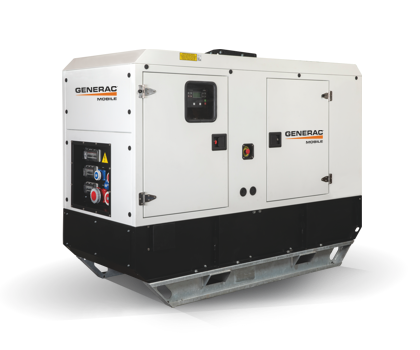 Generador móvil Generac Mobile en cabina insonorizada
