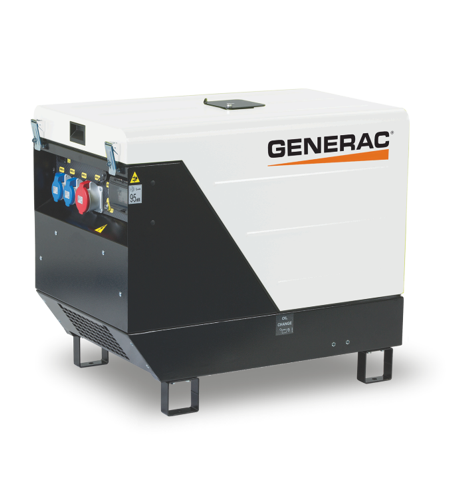Generador Generac Mobile compacto con tomas de corriente