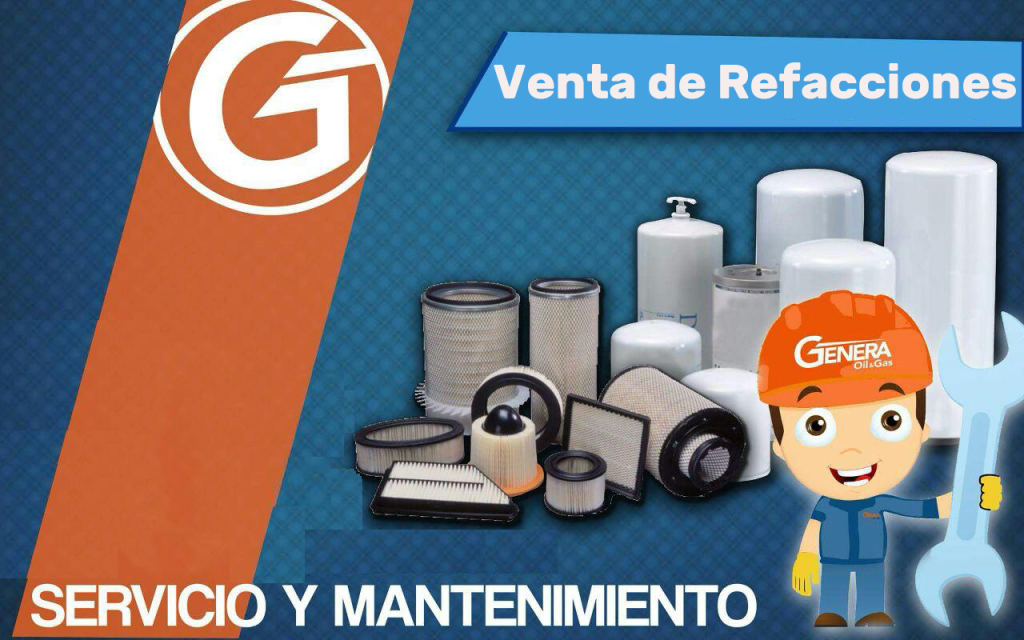 Genera Oil Gas Venta de refacciones